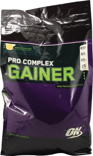 Optimum Nutrition Pro Complex Gainer creme de baunilha 4600g